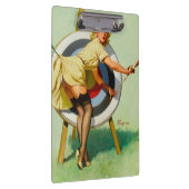 Archery Pin-Up Girl Klembord (Rechts)