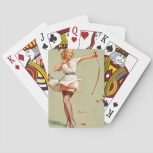 Archery Pin-Up Girl Speelkaarten