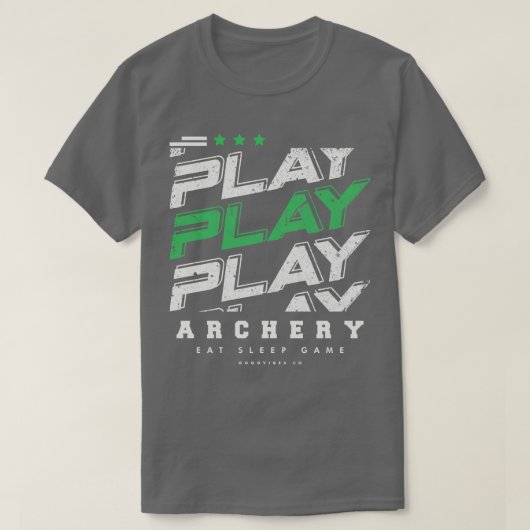 Archery Player T-shirt (Design voorkant)