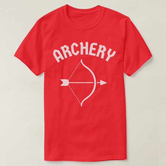 Archery Simpler Bow en Arrow Archer T-shirt (Design voorkant)