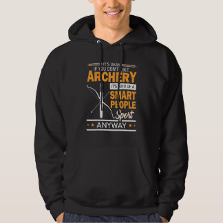 Archery Smart People Archery Hoodie