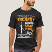 Archery Smart People Archery T-shirt (Voorkant)
