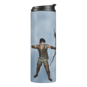 Archery Sports Emphasis archer hunter personalize Thermosbeker