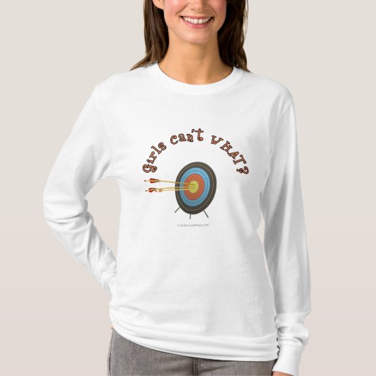 Archery Target Bullseye T-shirt (Voorkant)