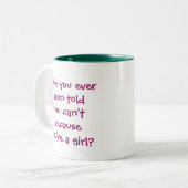 Archery Target Bullseye Tweekleurige Koffiemok (Voorkant links)