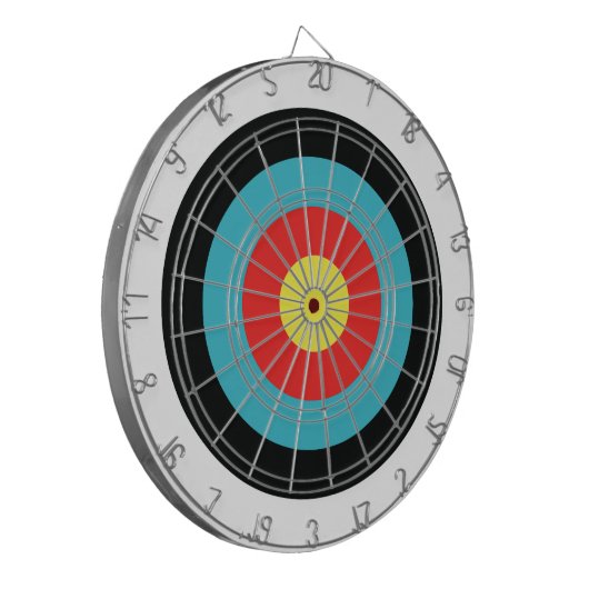 Archery Target Dartbord (Voorkant Links)