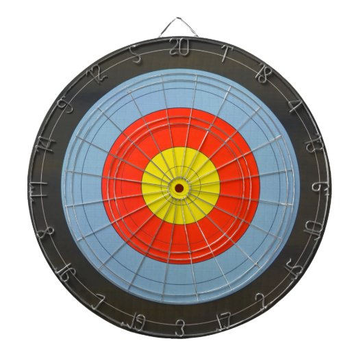 Archery Target Dartbord (Voorkant)