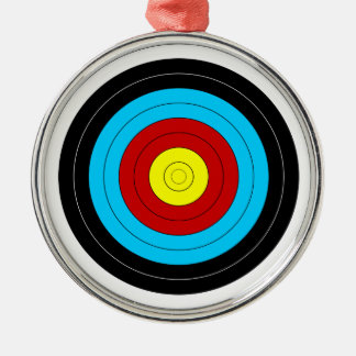 Archery Target Metalen Ornament