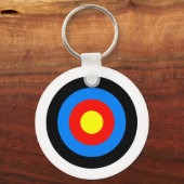 Archery Target Sleutelhanger (Voorkant)