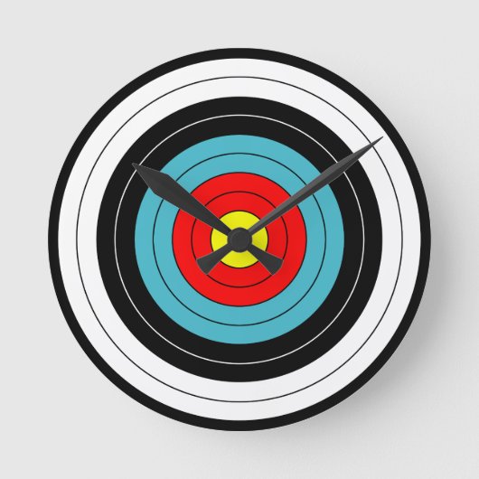 Archery Target Sports Ronde Klok (Voorkant)