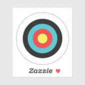 Archery Target Sticker (Vel)
