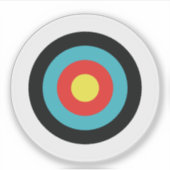 Archery Target Sticker (Voorkant)