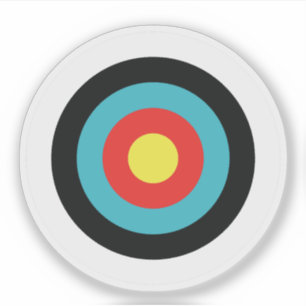 Archery Target Sticker