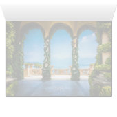 Arches d'Italie Élégant Merci Note (Intérieur Horizontal (Bas))