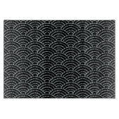 Arches foncées Planche à découper en verre (Devant)