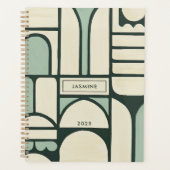 Arches géométriques modernes 2025 Nom personnalisé (Devant)