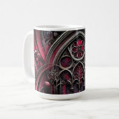 Arches gothiques Café Mug (Devant gauche)