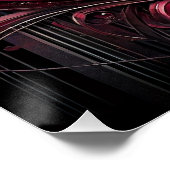 Arches gothiques Poster brillant (Coin)