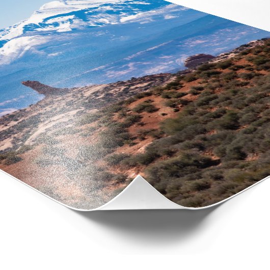 Arches Nationaal Park Landschap Foto Afdruk (Hoek)