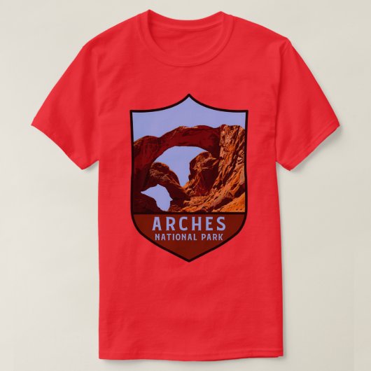 Arches national park 43 t-shirt (Design voorkant)