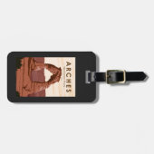 Arches National Park Delicate Arch  Bagagelabel (Voorkant horizontaal)