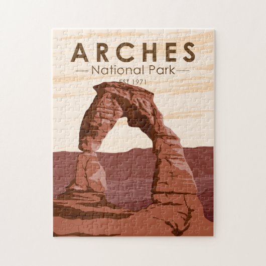 Arches National Park Delicate Arch Legpuzzel (Verticaal)