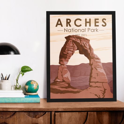 Arches National Park Delicate Arch  Poster