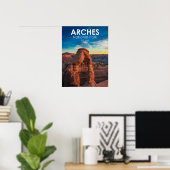Arches National Park Delicate Arch Poster (Thuiskantoor)