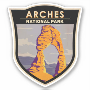 Arches National Park Delicate Arch Sticker