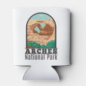 Arches National Park Double Arch Blikjeskoeler (Achterkant)