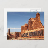 Arches National Park Eastern Utah Carte postale (Devant / Derrière)
