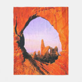 Arches National Park Fleece Blanket (Voorkant)