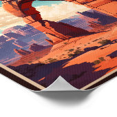 Arches National Park Moab Utah Delicate Arch Poster (Hoek)