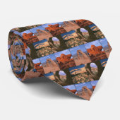 Arches National Park Sandstone Aches Fotocollage Stropdas (Opgerold)
