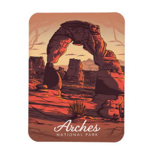 Arches National Park Sandstone Magneet
