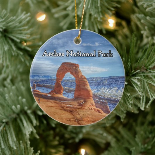 Arches National Park Souvenir Tree Ornament (Boom)