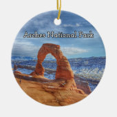 Arches National Park Souvenir Tree Ornament (Voorkant)