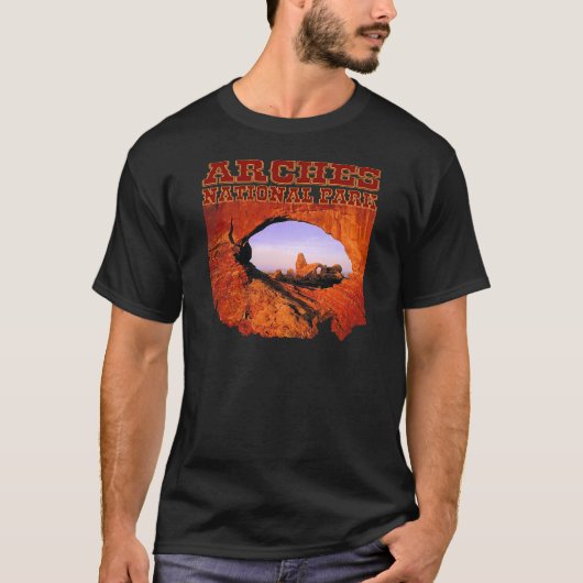 Arches National Park Tee Shirts (Voorkant)