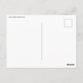 Arches National Park Travel Art Briefkaart (Achterkant)