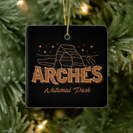 ARCHES NATIONAL PARK UTAH COLLECTOR HOLIDAY KERAMISCH ORNAMENT