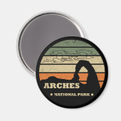 Arches National Park Utah Delicate Arch  Magneet (Voorkant / Achterkant)