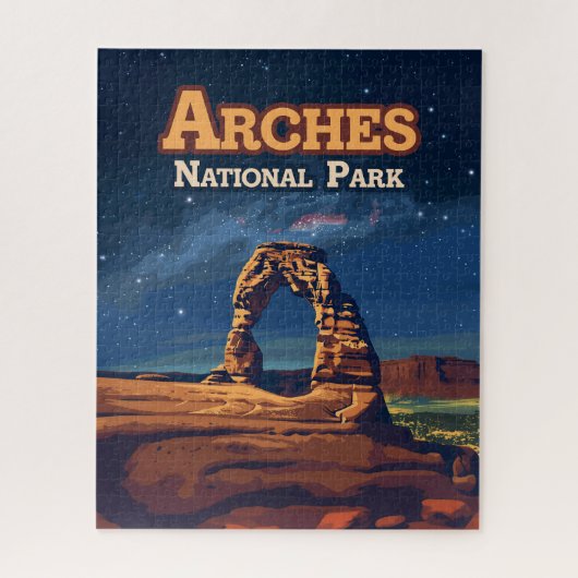 Arches National Park Utah Delicate Arch Moab Legpuzzel (Verticaal)