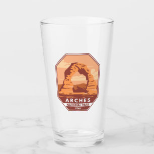 Arches National Park Utah Delicate Arch Retro Glas