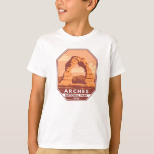 Arches National Park Utah Delicate Arch Retro T-shirt