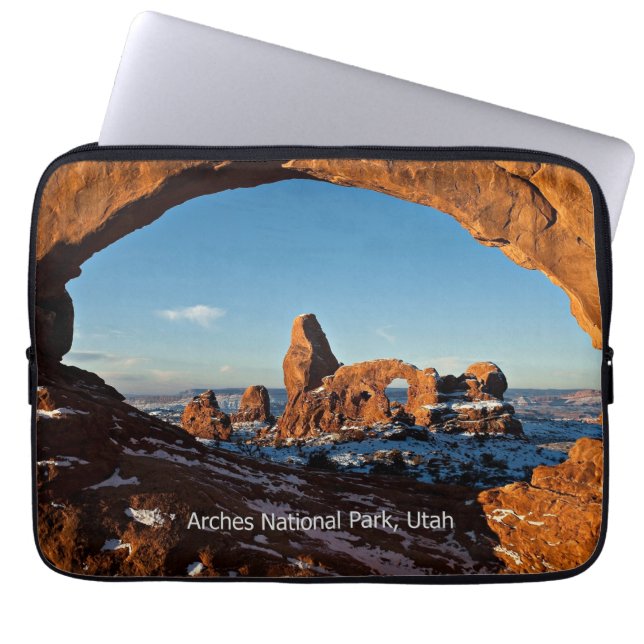 Arches National Park, Utah, Laptop Sleeve (Voorkant)
