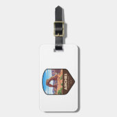 Arches National Park Utah Shield Bagagelabel (Voorkant verticaal)