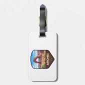 Arches National Park Utah Shield Bagagelabel (Achterkant verticaal)