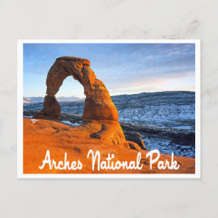 Arches National Park, Utah, Verenigde Staten Briefkaart
