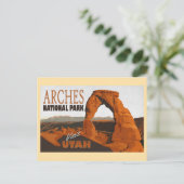 Arches National Park Utah Verenigde Staten Travel Briefkaart (Staand voorkant)