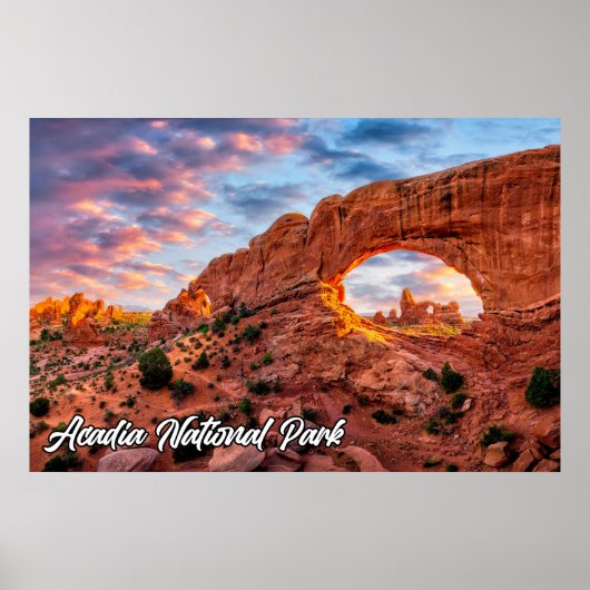 Arches National Park, Verenigde Staten Poster (Voorkant)